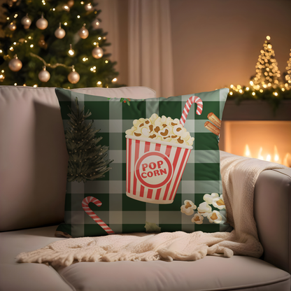 Throw Pillow - Holiday Movie Marathon