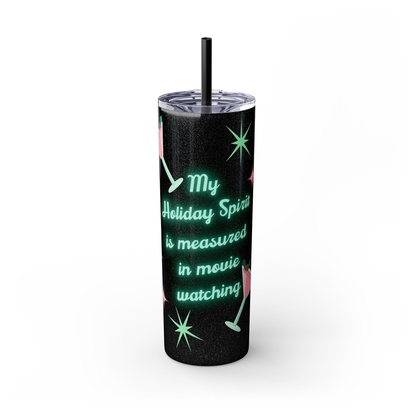 Skinny Tumbler - Holiday Spirit