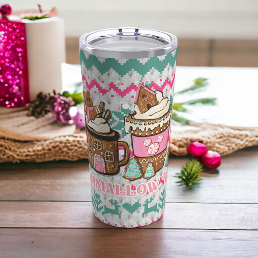 20oz Tumbler - Marshmallow World