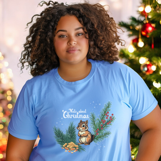 Unisex Softstyle T-Shirt - Nuts About Christmas