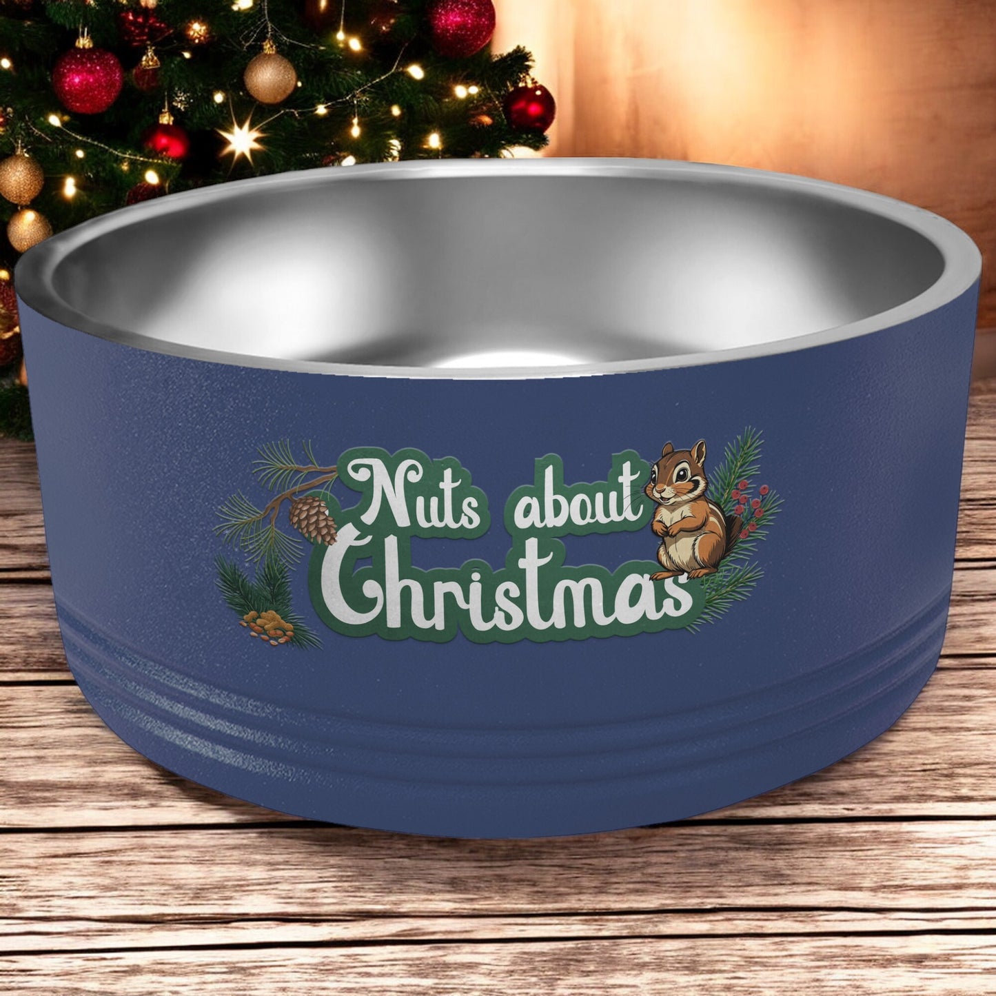 Pet Bowl - Nuts About Christmas