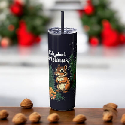 Skinny Tumbler - Nuts About Christmas