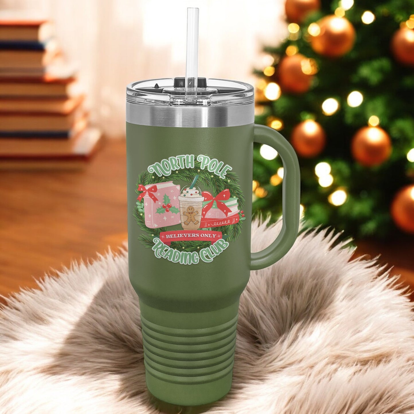 Large Insulated Tumbler - Reading Club