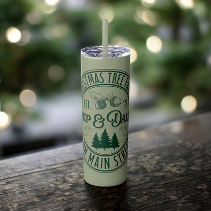 Skinny Tumbler - Christmas Tree Farm