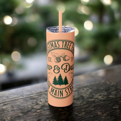 Skinny Tumbler - Christmas Tree Farm