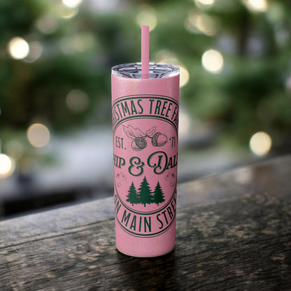 Skinny Tumbler - Christmas Tree Farm